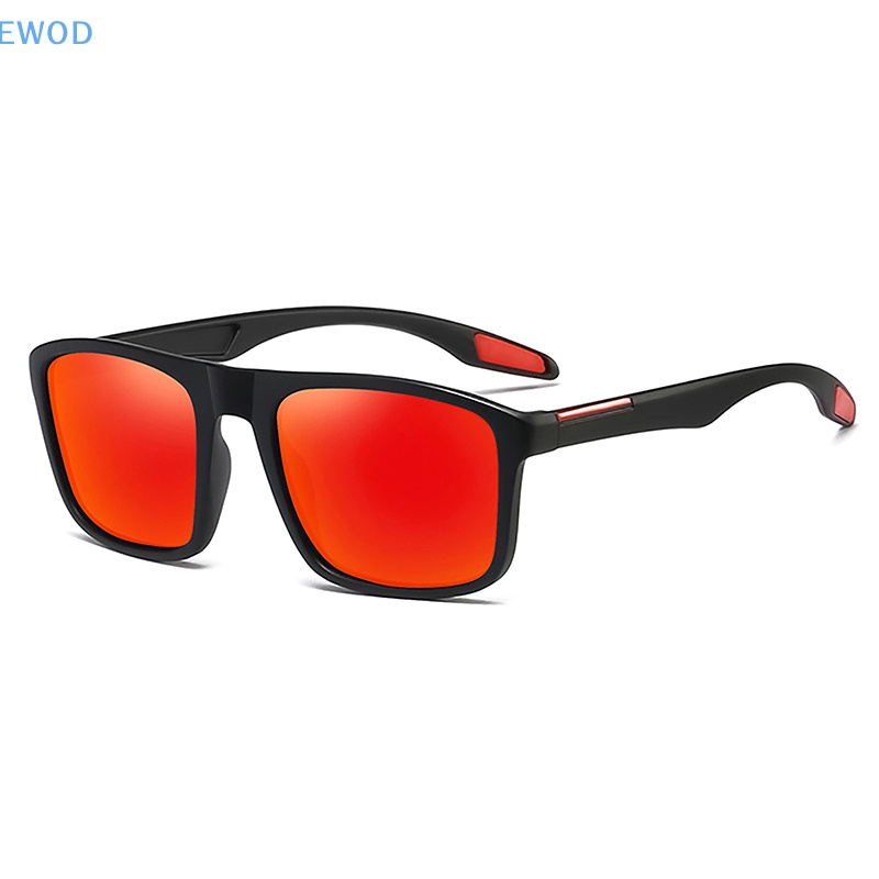 Ewod Outdoor Polarized Sunglasses Unisex Black Frame Men Women Uv400