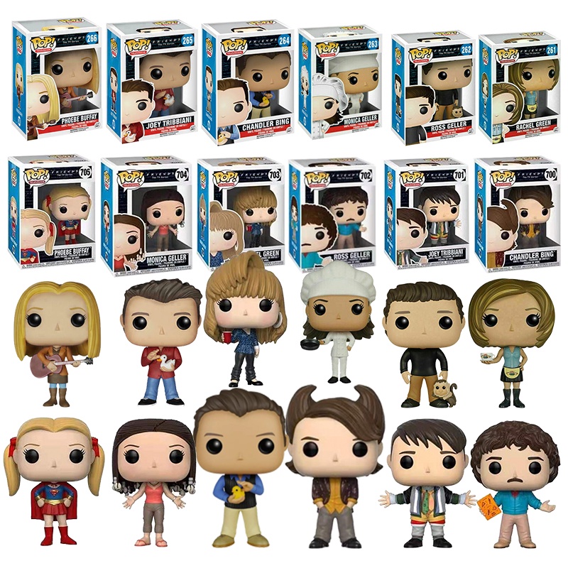 Funko POP Friends Figures CHANDLER BING Rachel Green Monica Ross Geller ...