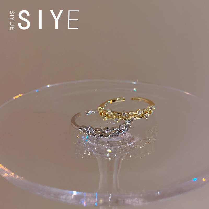 Lace Zircon Ring Women's Fashion Design Advanced Ring Women's ...