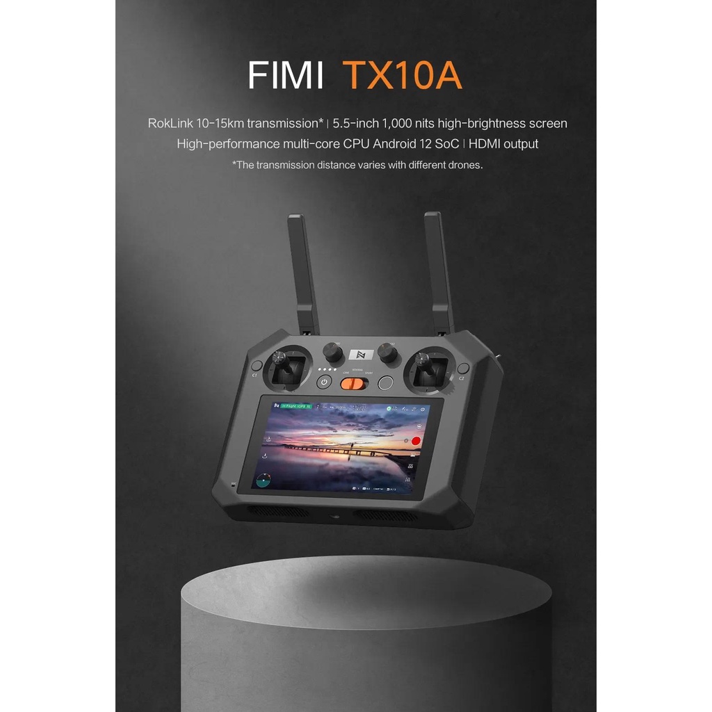 Telecomando FIMI TX10A Con Schermo Integrato – Per Droni FIMI X8 SE 2022, X8 PRO, X8SE V2