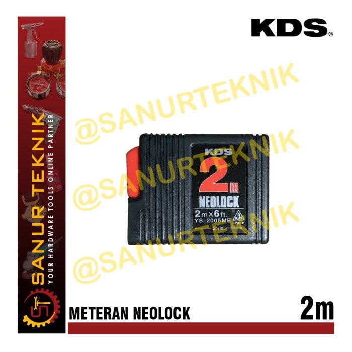 KDS NEOLOCK Measuring Tape meter/ 2 meter 2 meter2M | Shopee Philippines