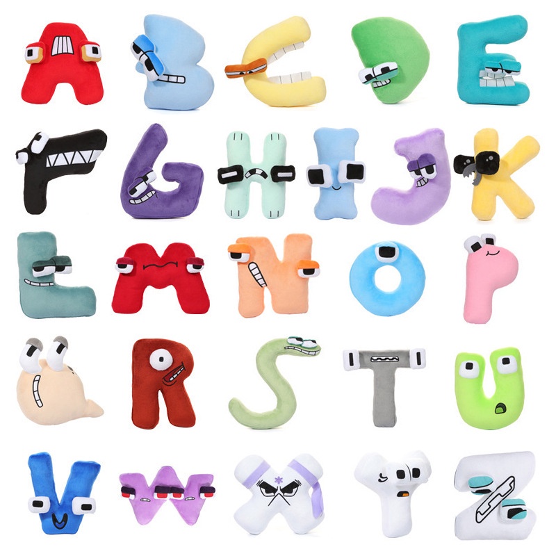 Alphabet Lore-alphabet Lore Plushies -alphabet Lore Plush Toys 