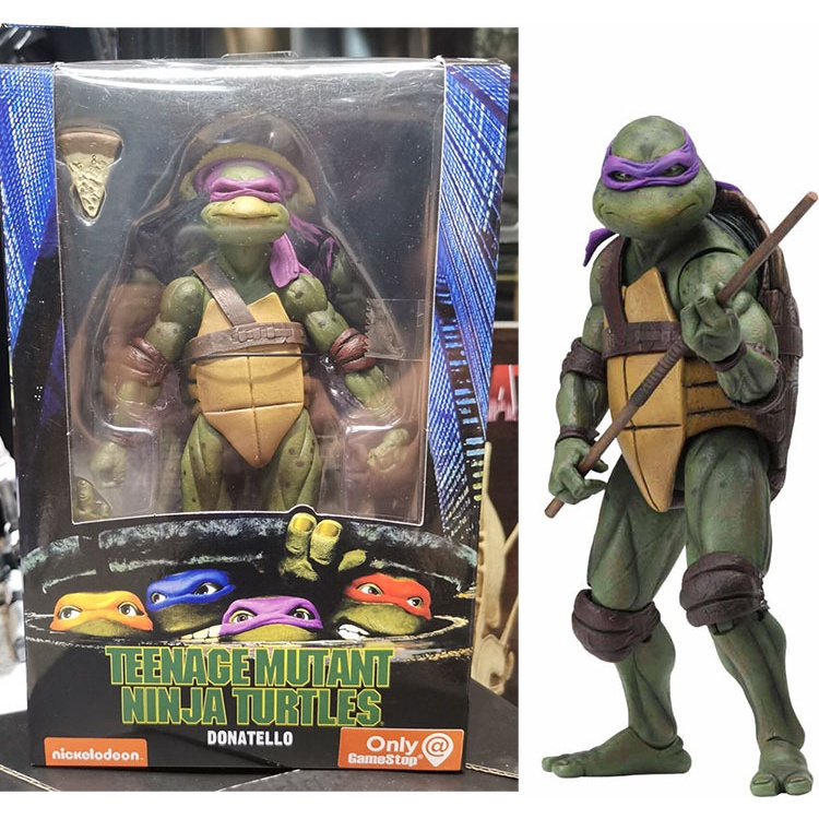 Neca Ninja Turtle 1990 Movie Version Tmnt Special Edition 7-Inch Action ...