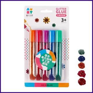 Bubble Pen,magic Popcorn Pen 6pcs Bubble Drawing Pen Puffy 3d Art