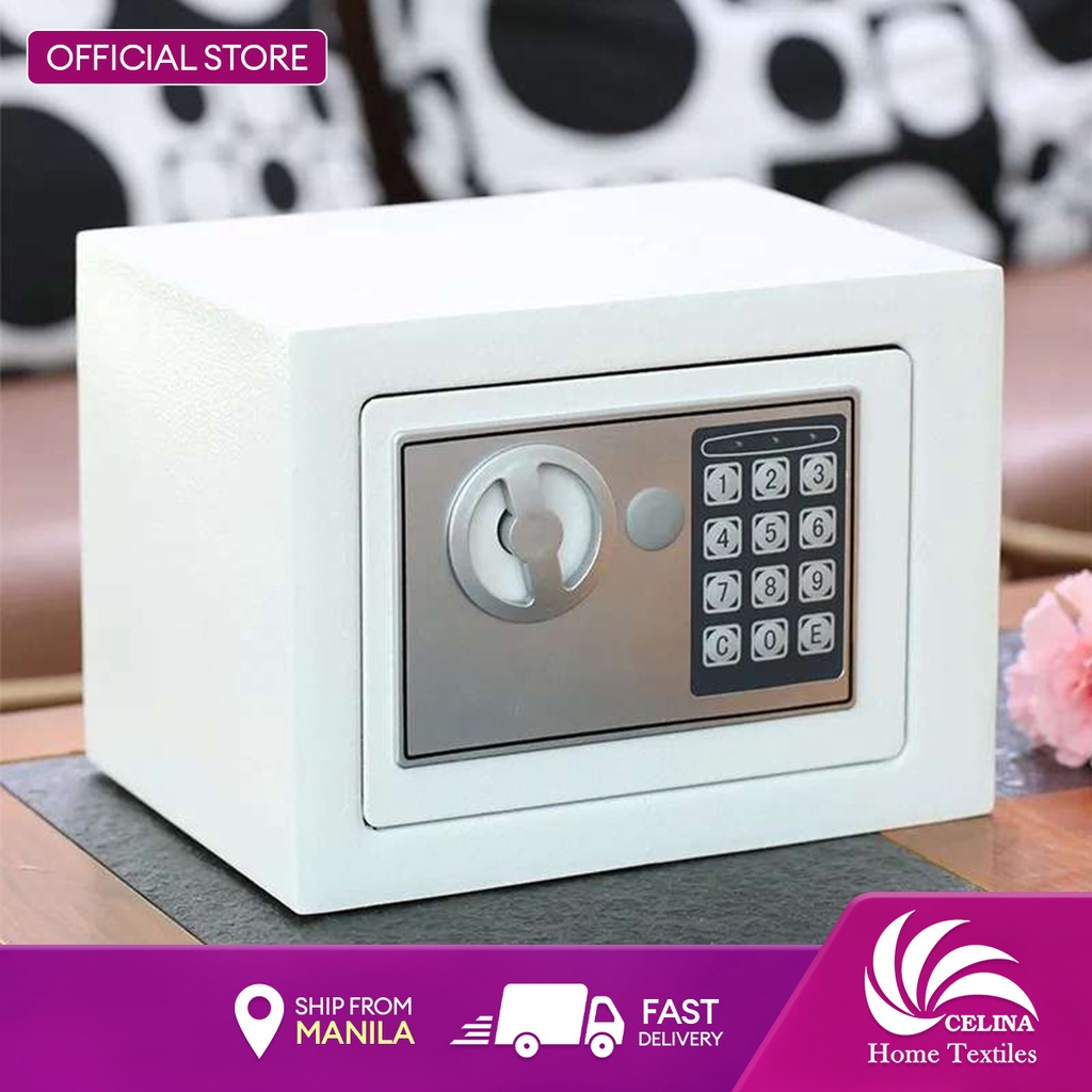 Celina Home Digital Wall Safe Box Keypad Lock Steel Money Storage Box
