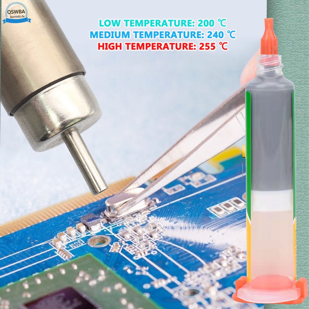 Sn62.8Pb36.8Ag0.4 Syringes Type Solder Pastes MultiPurpose Noclean