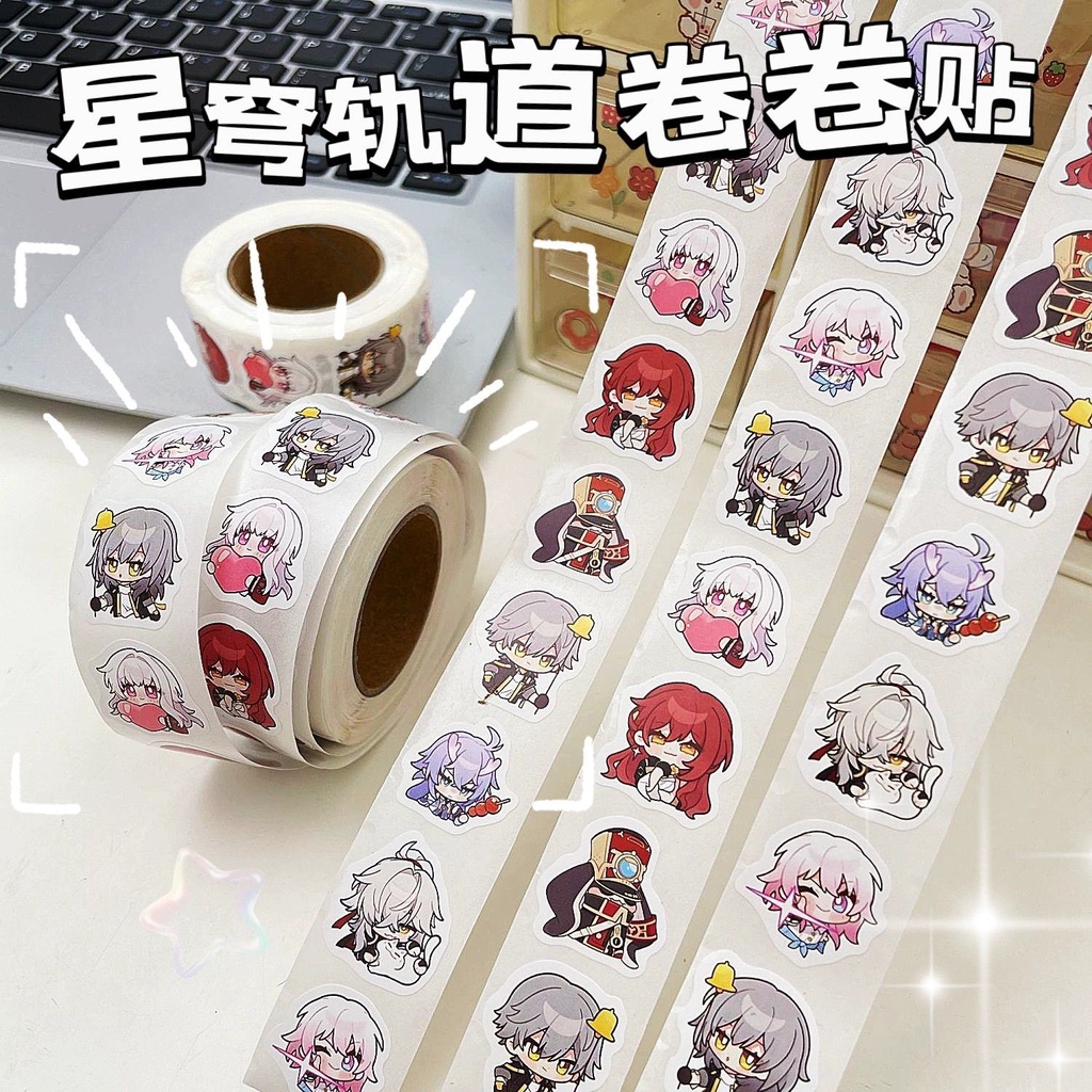 Honkai Star Rail Stickers Q Version Character Stickers Sealing Stickers ...