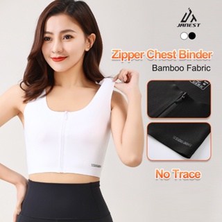 Breathable Zipper chest binder