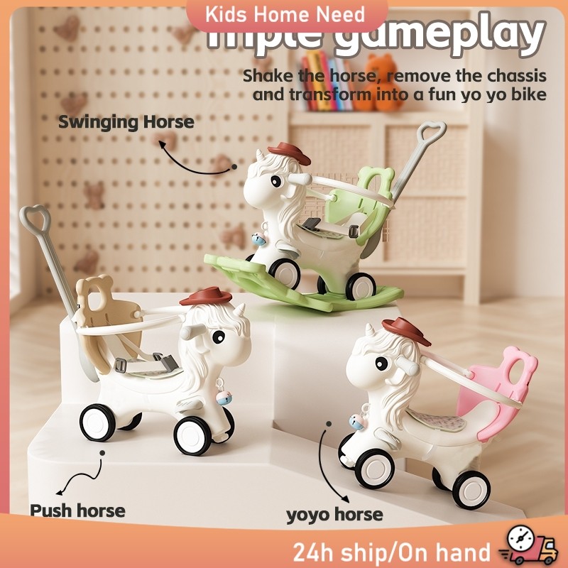 Unicorn Rocking Horse Chair For Baby Toys For Kids Horse Toy Ride Gift ...