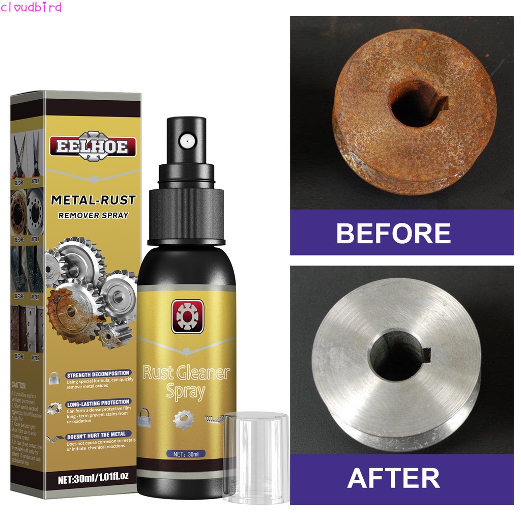 Rust Remover Spray Rust Cleaner Spray 30ML 100ML Car Rust Inhibitor Car