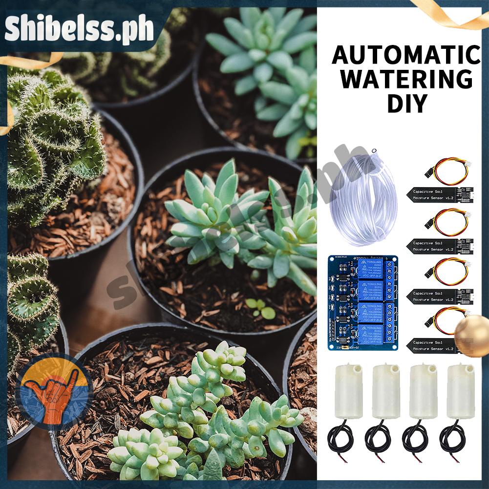 Automatic Irrigation Module Set 4CH Relay Self-Watering System for ...