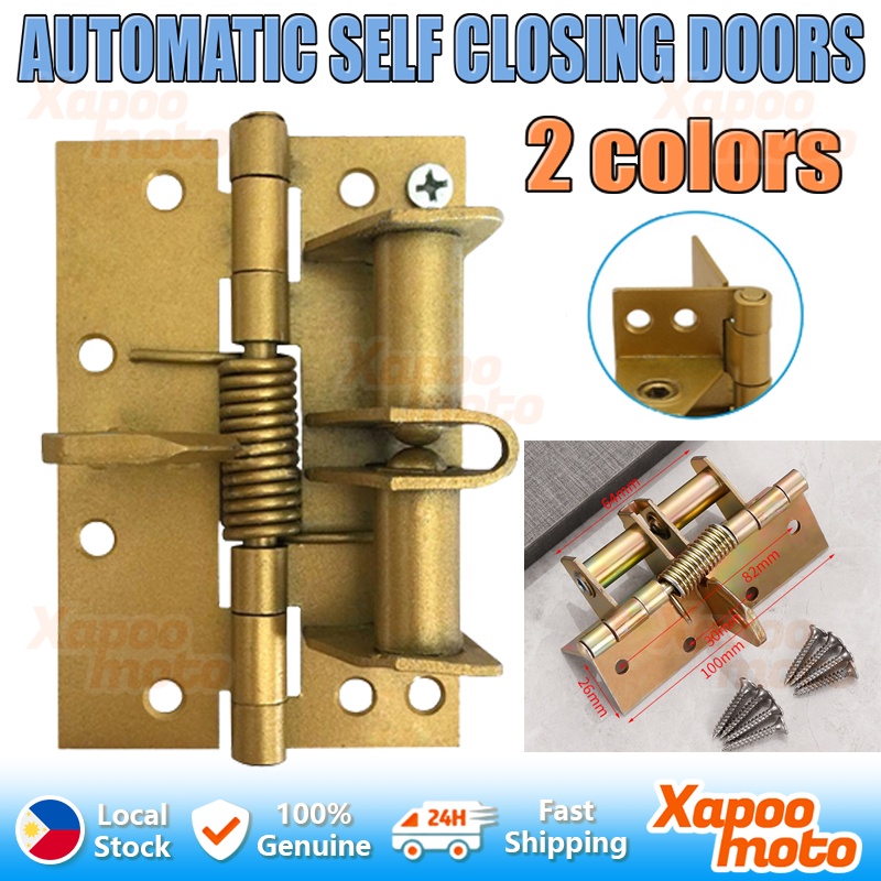 METAL AUTOMATIC SPRING DOOR CLOSER HINGES ( CHSH 4X2 ) Shopee Philippines