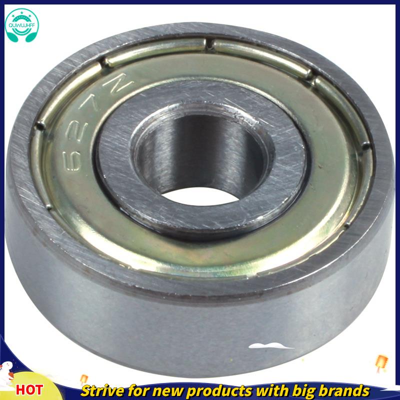 【quwujhff】Silver Metal 627Z Deep Groove Ball Bearing Ball Bearing 7mm x