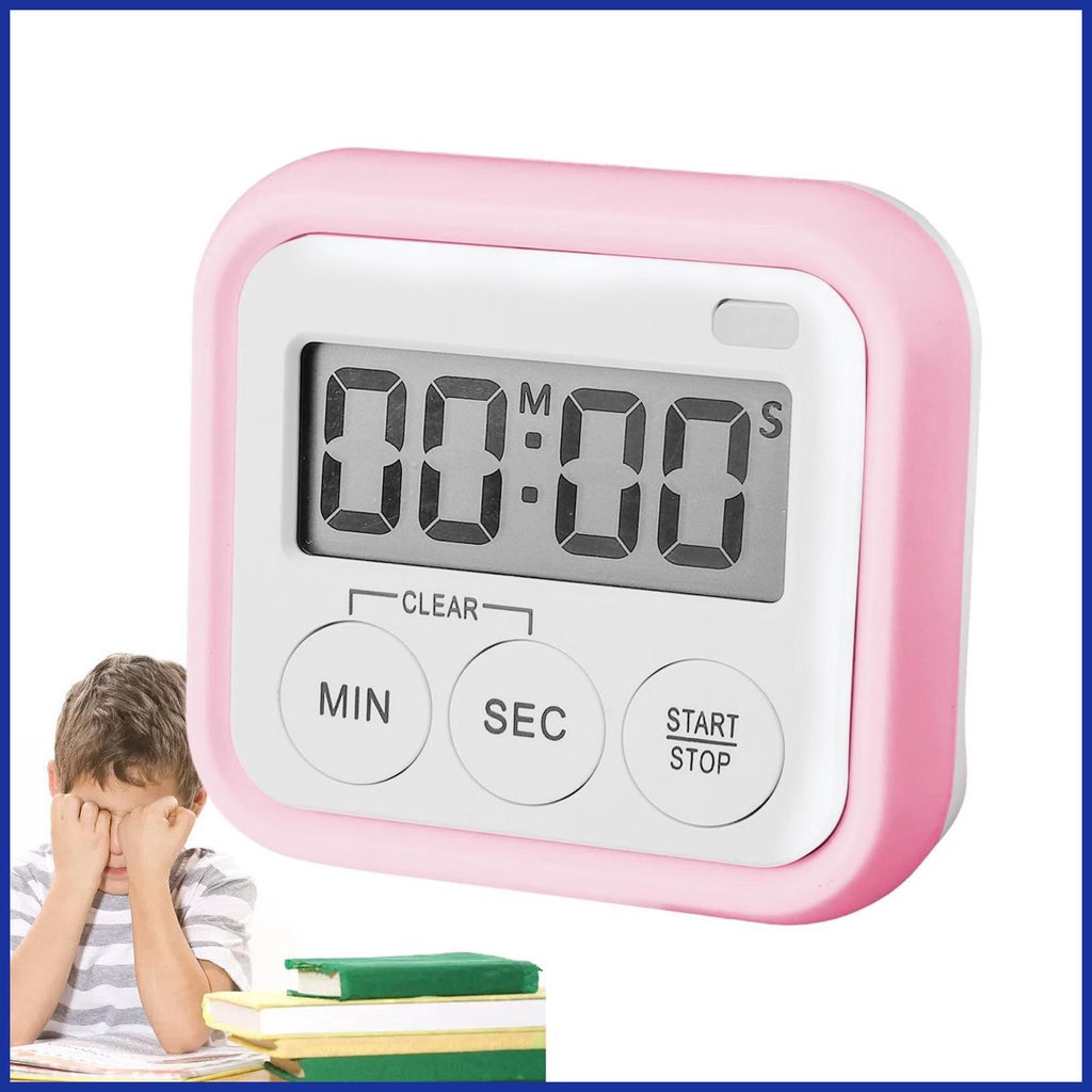 Countdown Timer Kitchen Timer & Stopwatch Backing Stand QuickSet