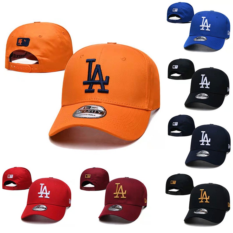 New Era 9FORTY Adjustable Snapback Hats Los Angeles Dodgers LA Sport  Baseball Cap for Men Women