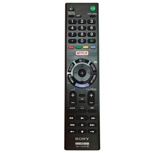 newsony remote RMT-TX203P For Sony Smart LCD TV Remote Control Netflix ...