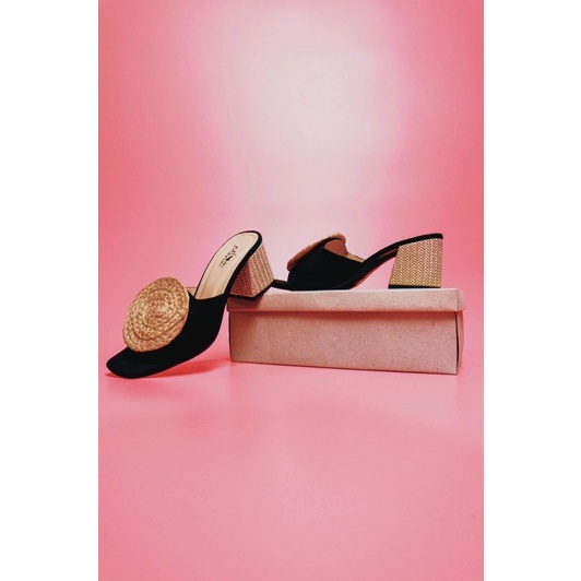 Filipiniana Design Heels Maria Loreta Shopee Philippines