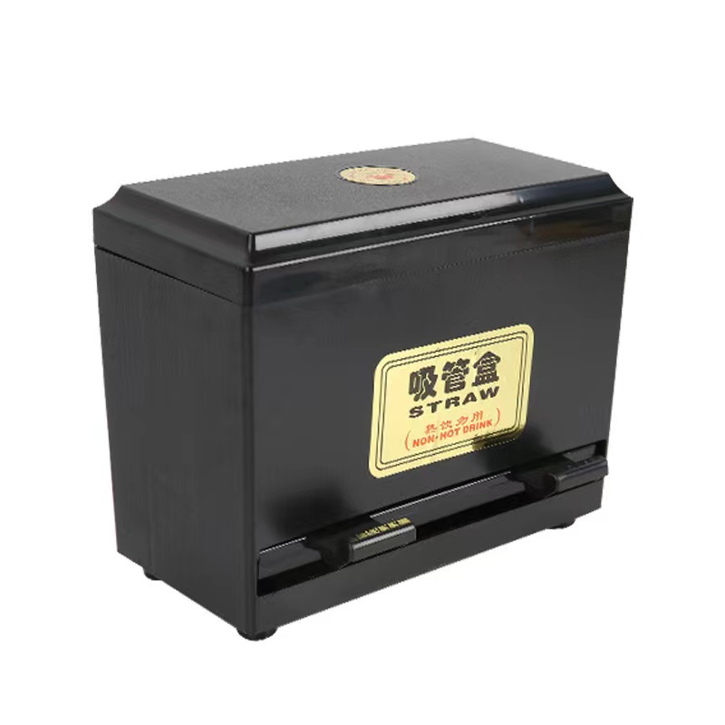 Straw Dispenser Brown Plastic Straw Dispenser Straw Chopsticks Pen