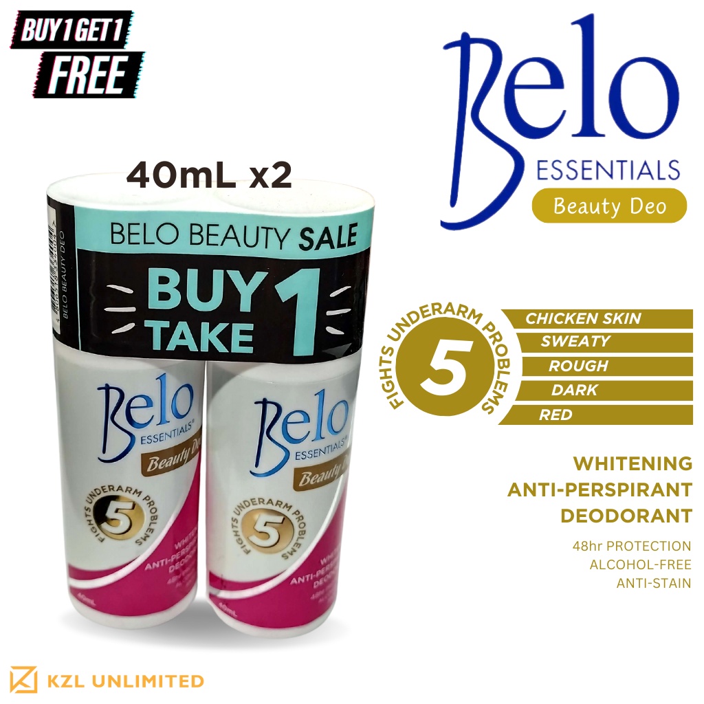 KZLU Buy1 Take1 Belo Essentials Beauty Deo Whitening AntiPerspirant
