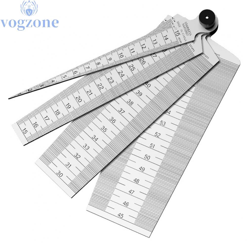 Taper Gauge Feeler Lightweight Metric Scale Aperture Compact Gap Ruler ...