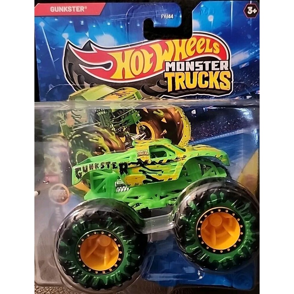 Hot Wheels Monster Trucks Live Gunkster | Shopee Philippines