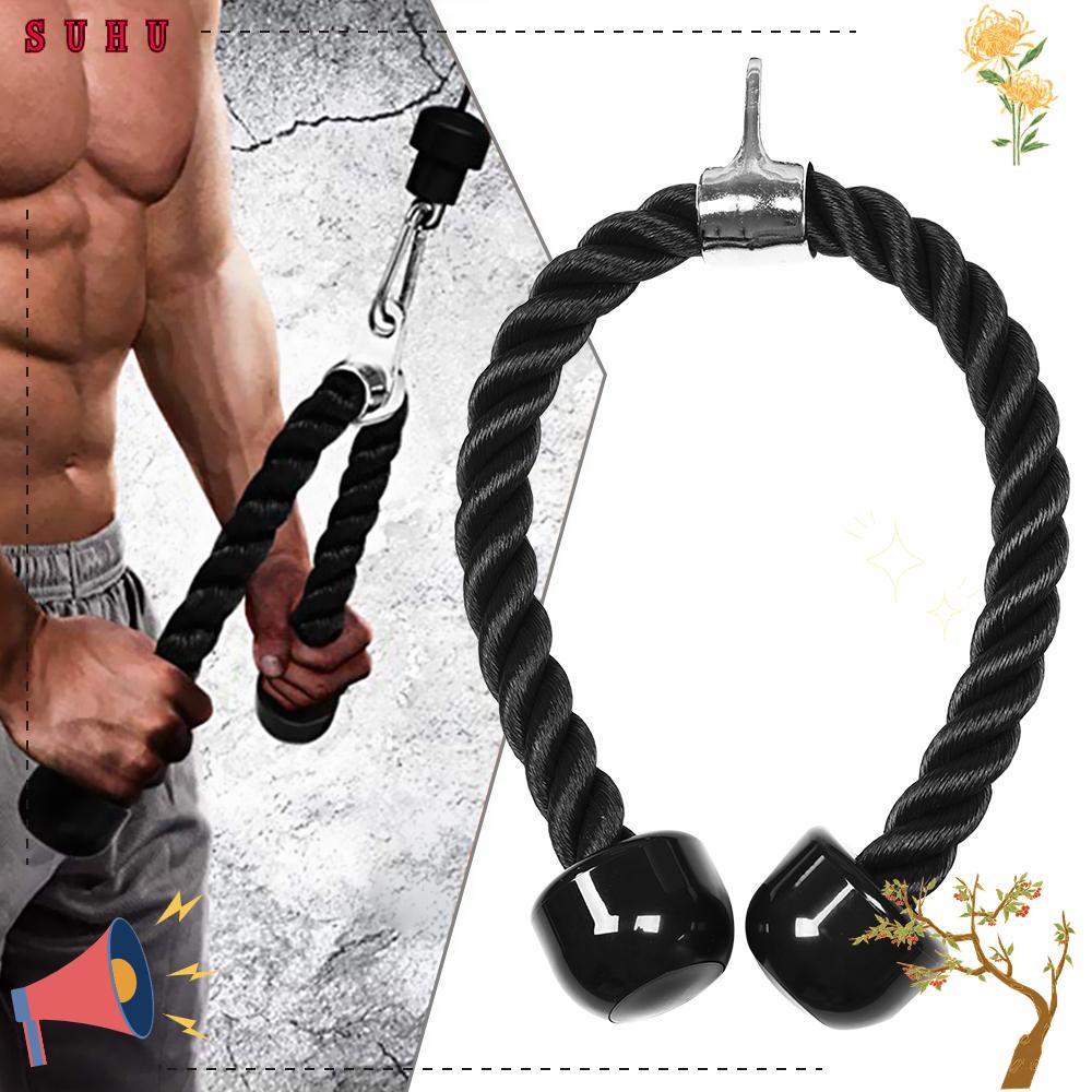 SUHU Bicep Rope Abdominal Crunches Body Building Fitness Equipment Full ...