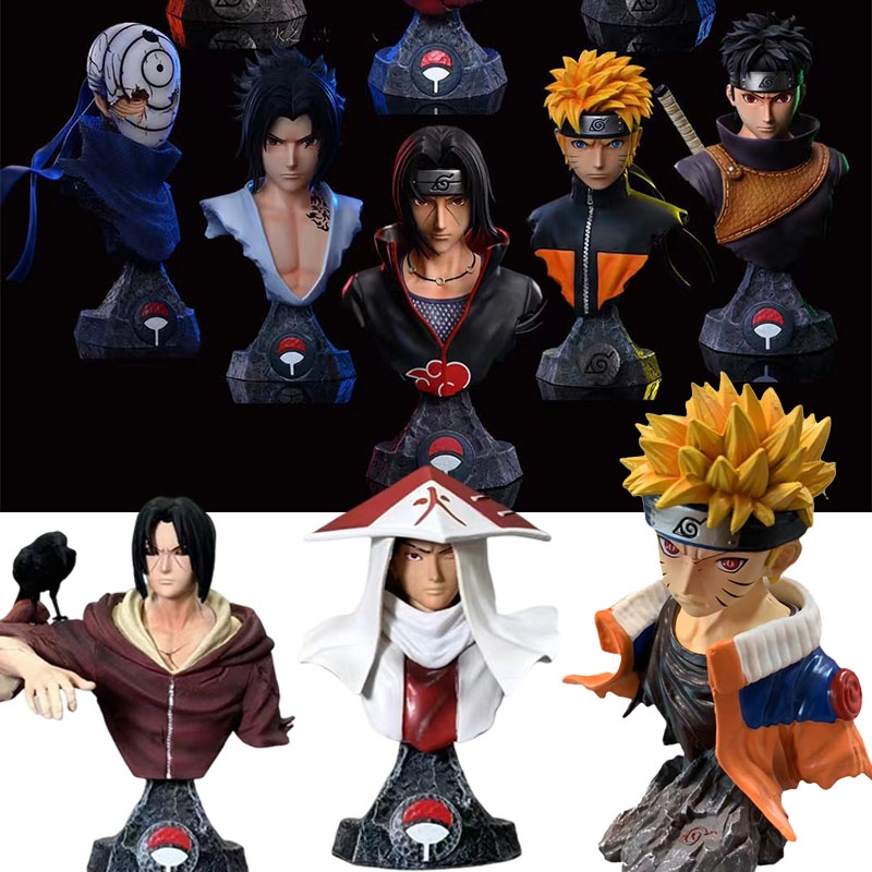 Bust Statue Figurine Collection Naruto - OBITO UCHIHA - 15 Cm - Édition Spéciale SDCC 2023 - Sans Boîte
