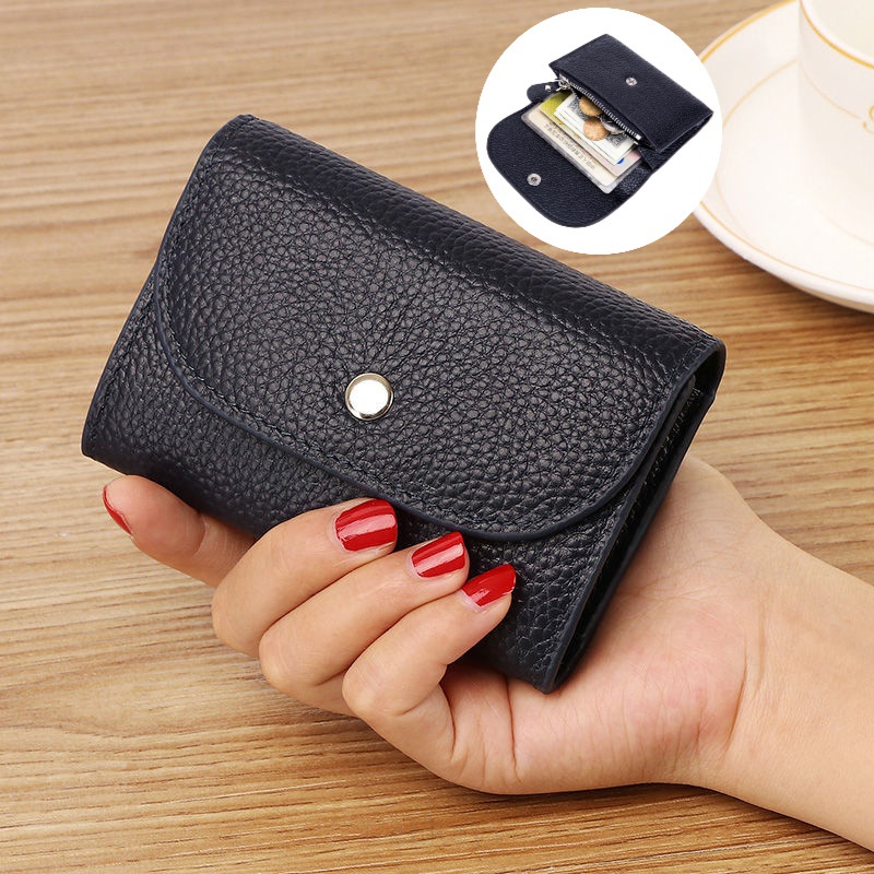 Wallet Card Holder For Women Simple Men's and Women's Mini Coin Purse Card Holder Portable