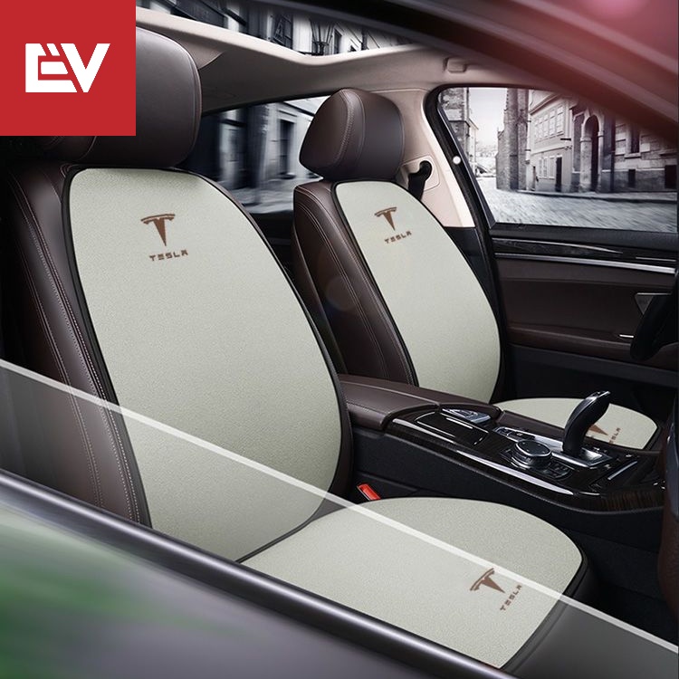 For Tesla Model 3/Y Model 3 Highland Ice Silk Cool Cushion For Hot ...