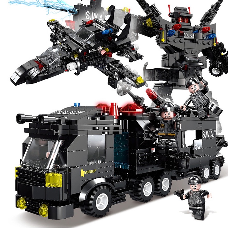 Lego Compatible Military Series 555 Piece Set 555pcs Building Blocks 3