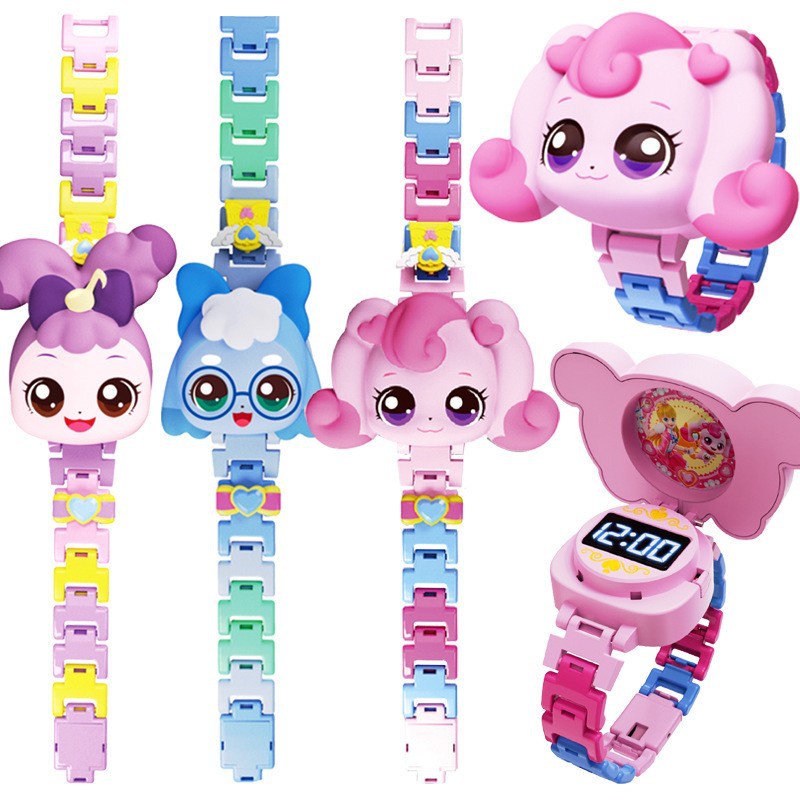 Kids Watch Catch Teenieping Pricess Watch Digital LEGO Watch DIY Toy Watch Children Day s Gift for Girls Shopee Philippines