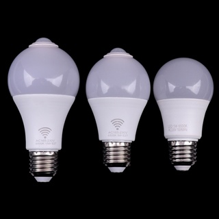bombilla inteligente E27 LED Bulb PIR Sensor Lamp Dusk to Dawn Light Bulb  Motion Sensor Lamp Day Night Light for Home Lighting - AliExpress