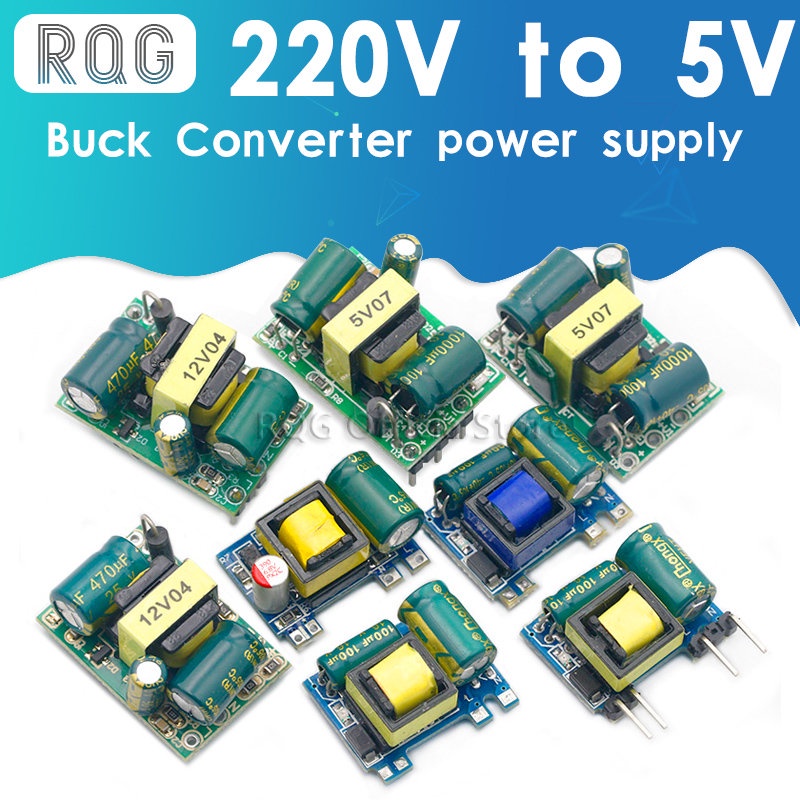 AC-DC 3.3V/5V/12V Precision Buck Converter AC 220v to 5v DC step down ...
