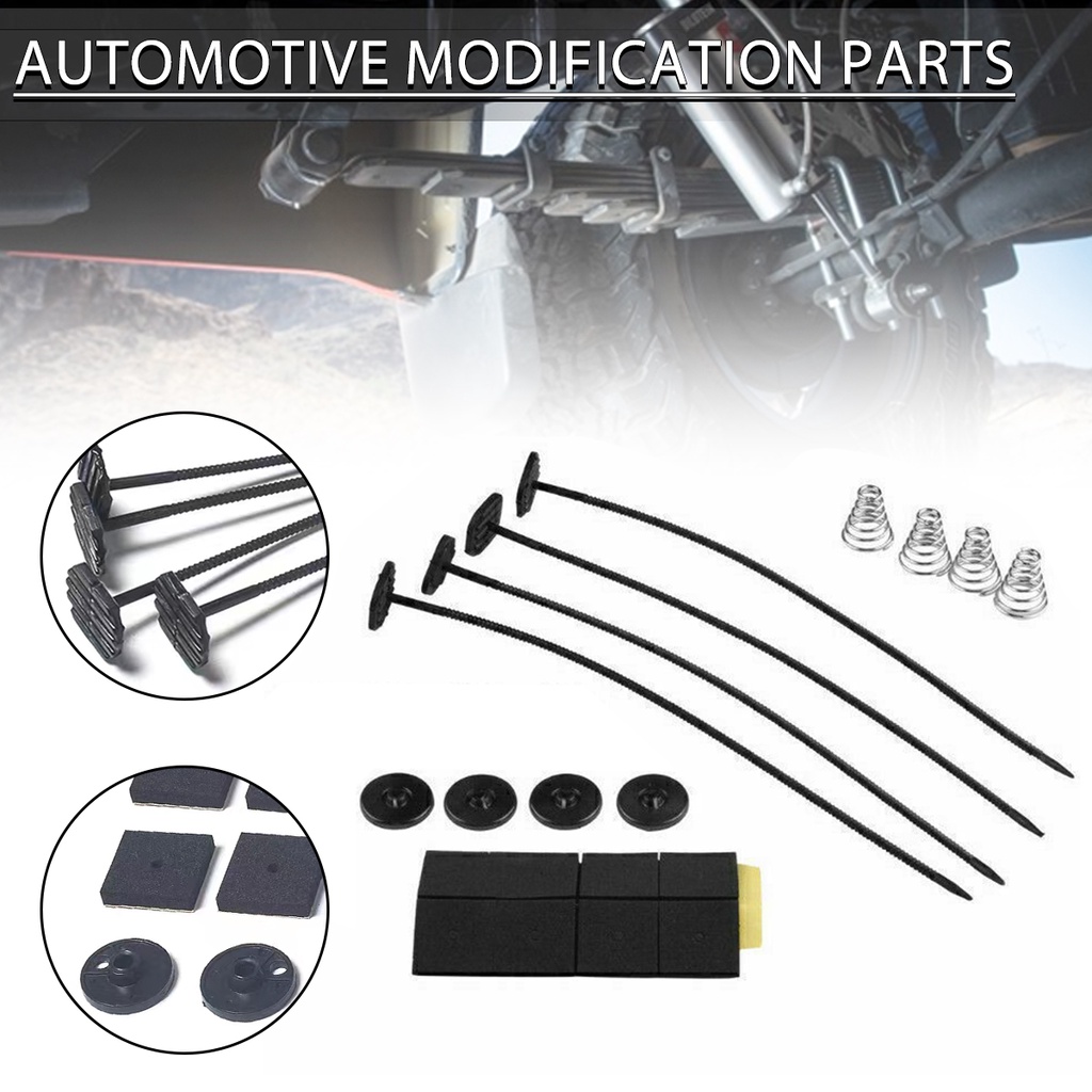 Plastic Rods Fan Mounting Kit for for SPAL 12V 24V Electric Radiator
