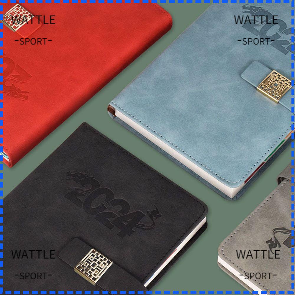 WATTLE 2024 Planner Notebook Paper Office Stationery Agenda Planner   Sg 11134201 7rblw Lnwbsljpks9q12