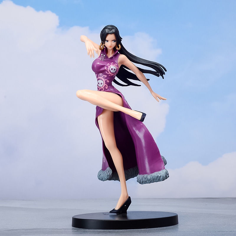 Anime Figures One Piece Nine Snakes DXF Empress Snake Lady Hancock GK ...