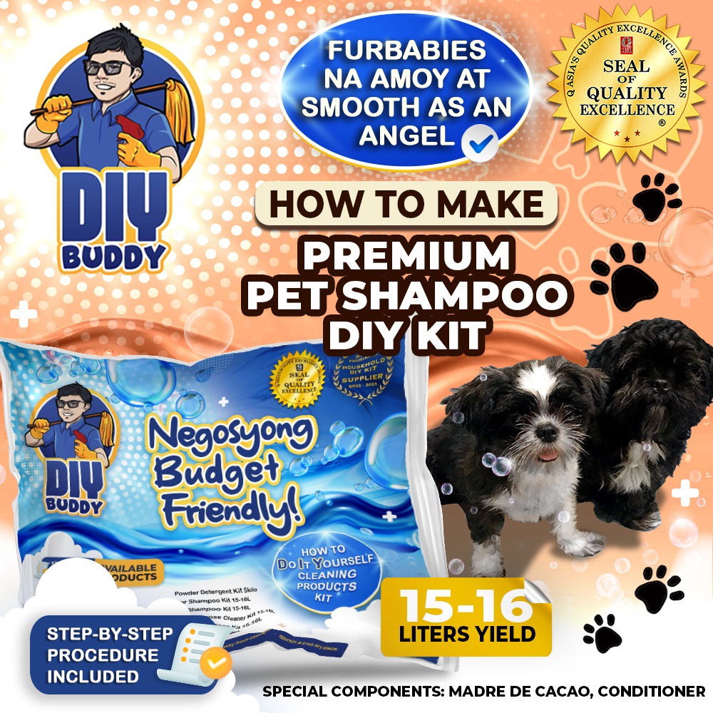 PET SHAMPOO KIT DIY BUDDY PH Shopee Philippines