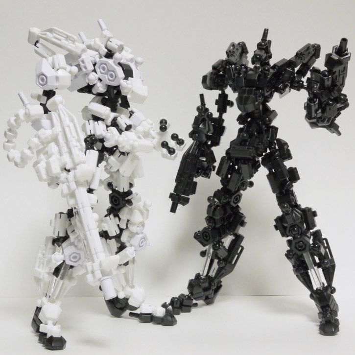 Free Building Blocks Assembling Educational Toys Robot Mecha High ...