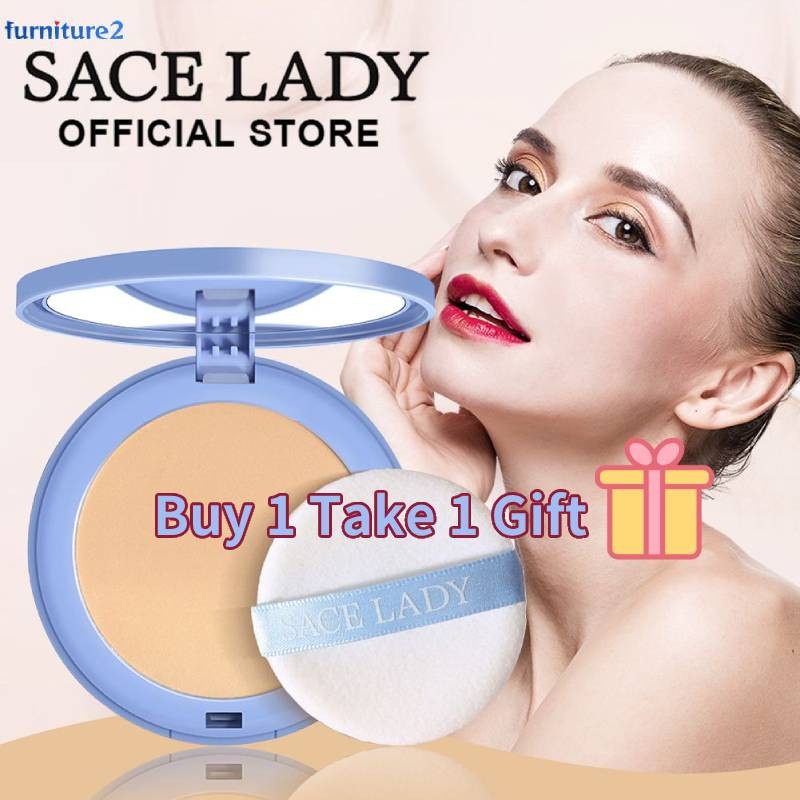 SACE LADY Oil Control Face Powder Matte LongLasting Smooth Lightweight