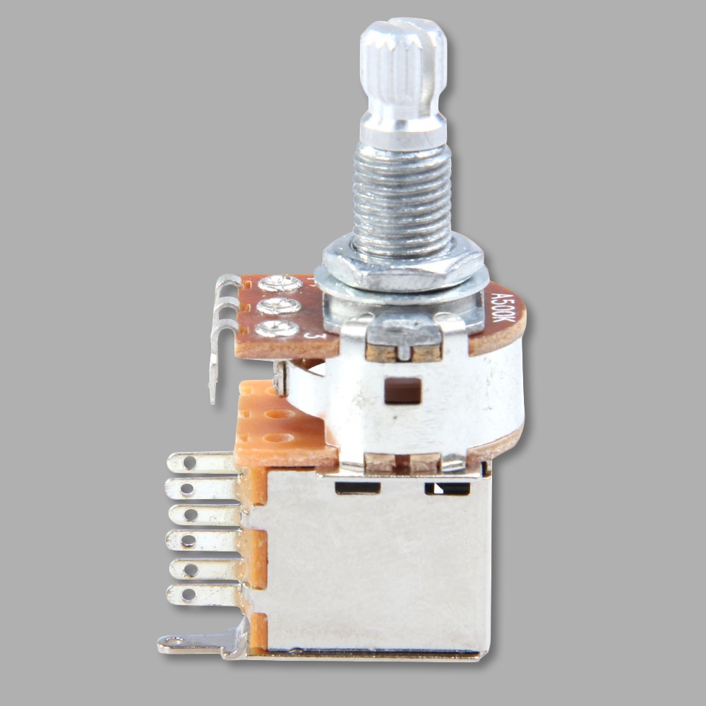 A500K B500K A250K B250K Push Pull Guitar Control Pot Potentiometer LPE7 ...