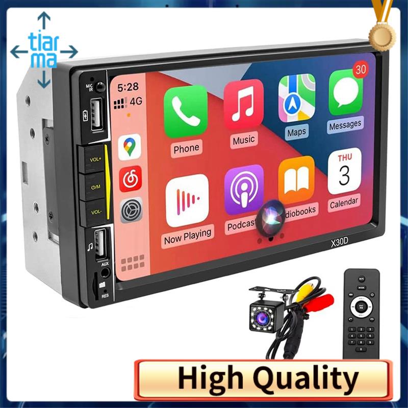 Great Double Din Car Stereo with CarPlay, 7inch Touchscreen Radio