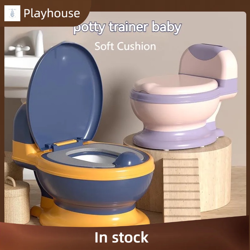 ♞potty trainer baby Arinola Potty Soft Cushion Baby Toilet potty For ...