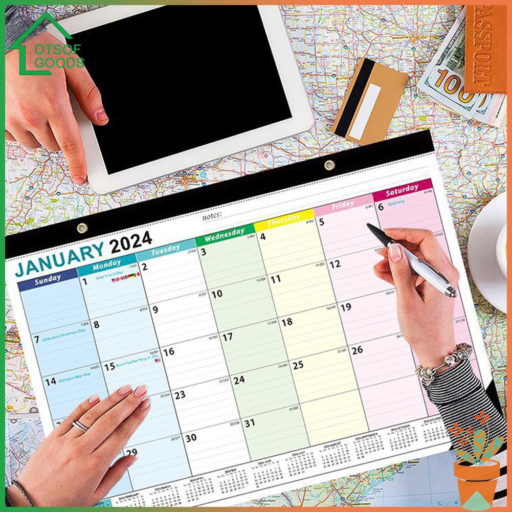 20242025 Desk Calendar Desktop Planning Calendar Jan 2024 Jun 2025