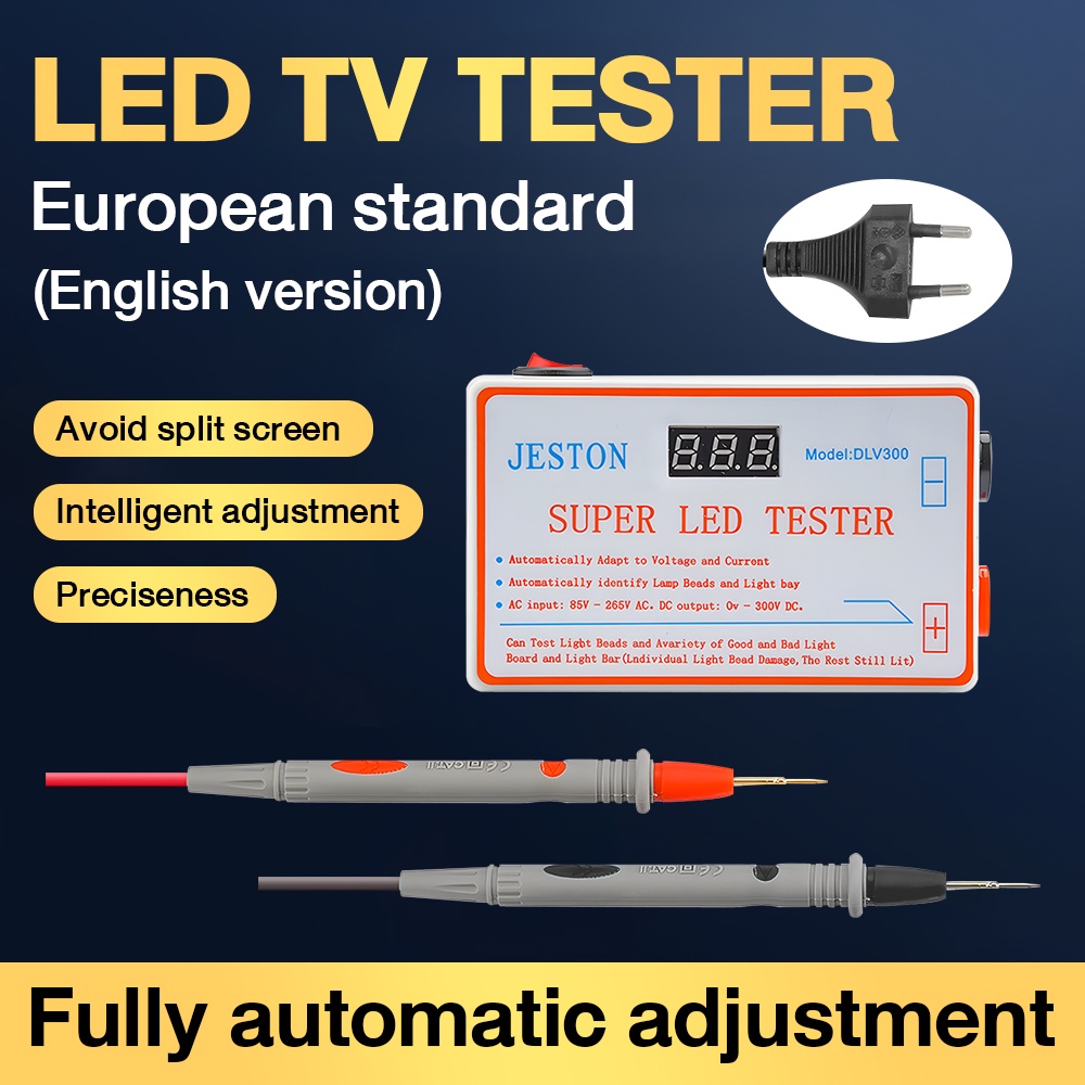 LED TV Backlight Tester Output 0-300V Lamp Bead LCD Digital Display ...