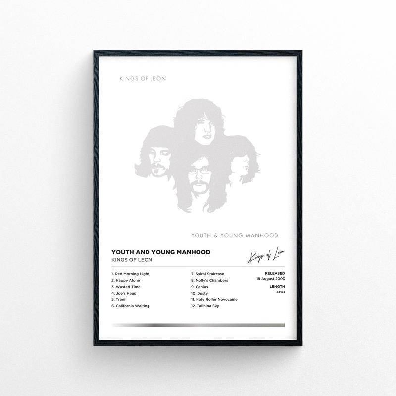 Kings of Leon Youth And Young Manhood Poster Print Unframed