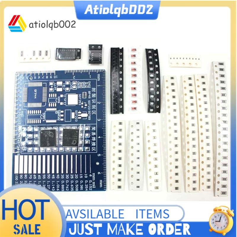 Full-Chip Soldering Practice Board Electronic Components DIY Production ...