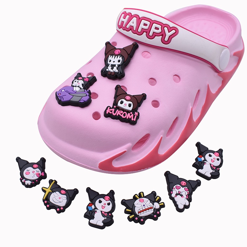 Japanese Anime Croc Charms Jibbitz Sanrio Jibbits Charm Kuromi Shoe Charms Pin My Melody Jibits