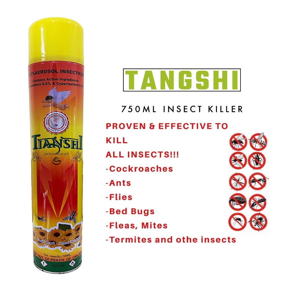 Tangshi Insect Killer Aerosol Mosquito Killer Insect Killer | Shopee ...