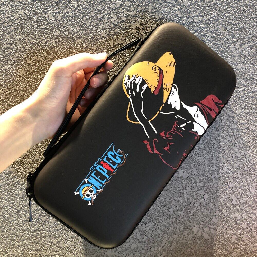Cute ONE PIECE Luffy Nintendo Switch Travel Carrying Case Bag Large ...
