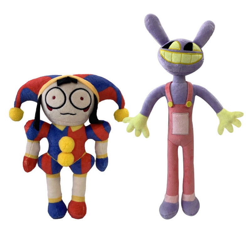 The Amazing Digital Circus Plush, Pomni And Jax Plushie Doll Toys, Cute 